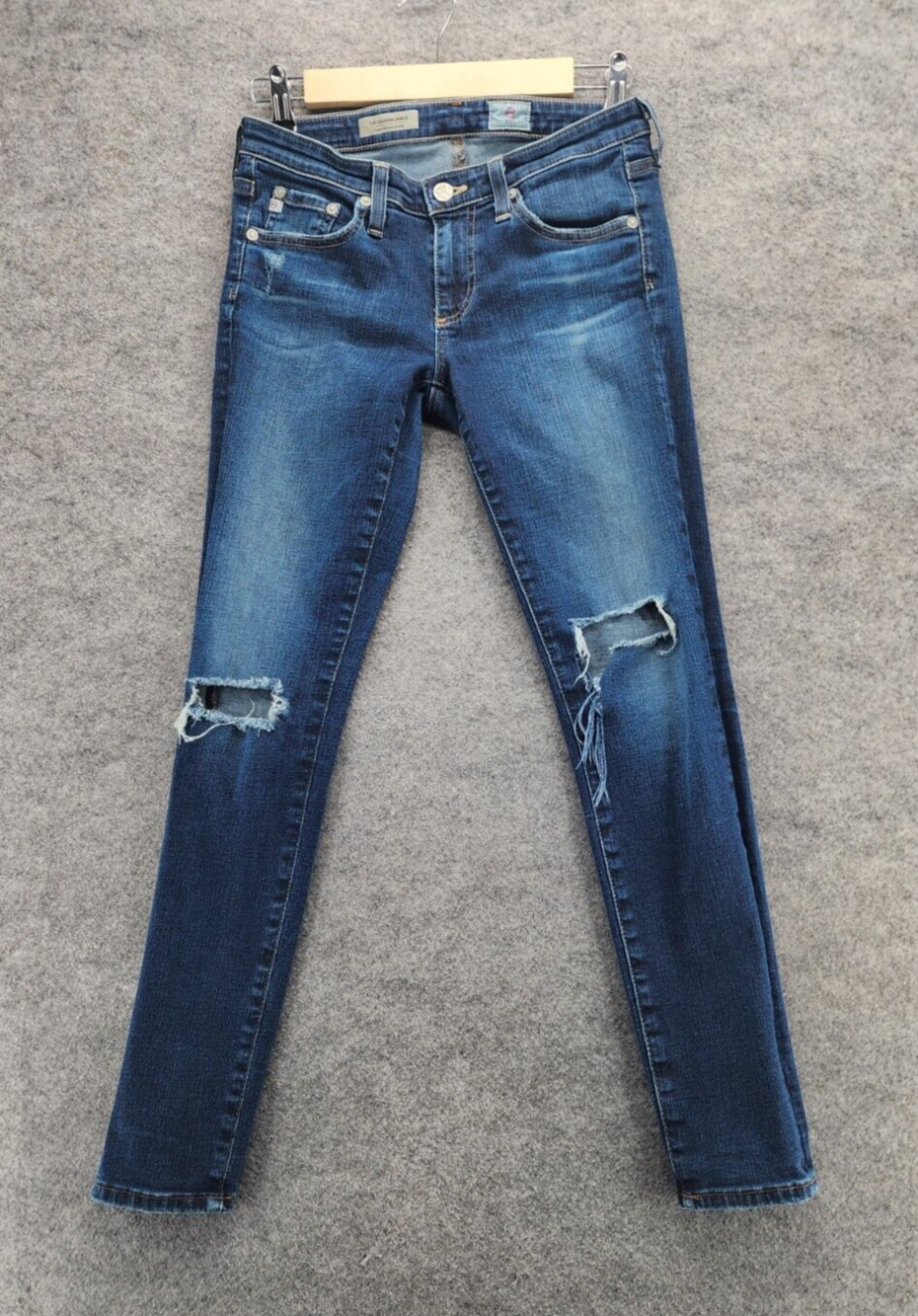 AG Adriano Goldschmied Jeans Womens 26 The Legging Ankle Skinny Low Rise 26x26"